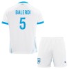 Conjunto (Camiseta+Pantalón Corto) Olympique de Marseille Balerdi 5 Primera Equipación 2024-25 - Niño